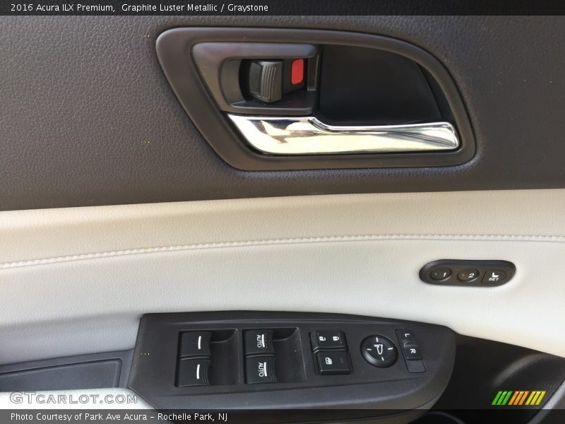 Graphite Luster Metallic / Graystone 2016 Acura ILX Premium