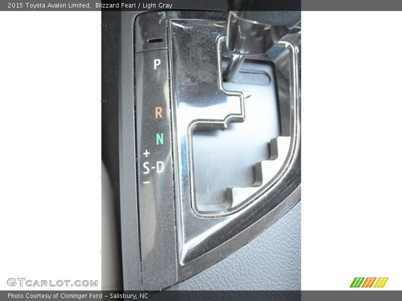 Blizzard Pearl / Light Gray 2015 Toyota Avalon Limited