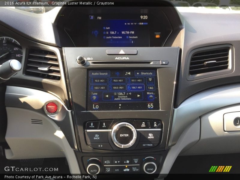 Graphite Luster Metallic / Graystone 2016 Acura ILX Premium