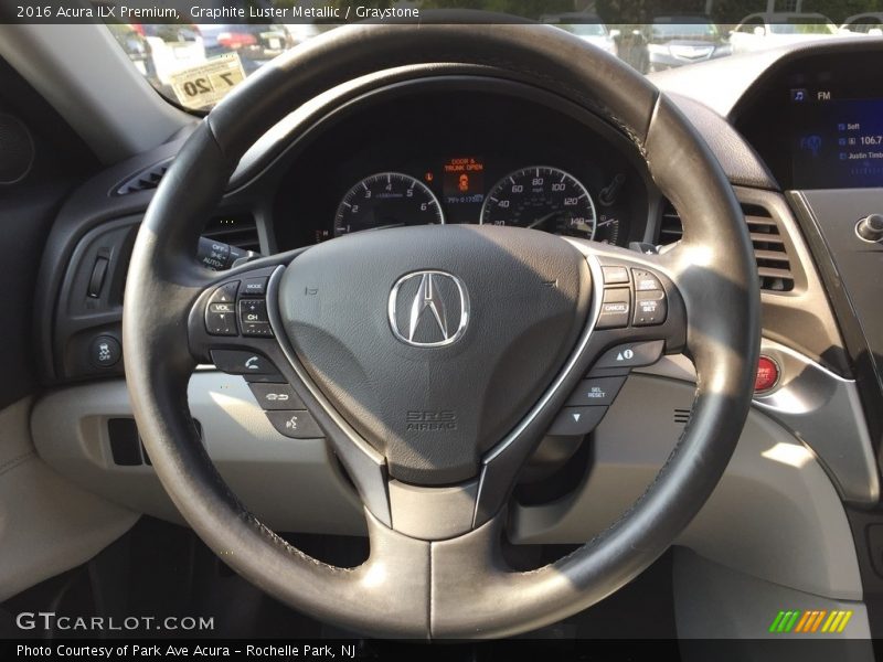 Graphite Luster Metallic / Graystone 2016 Acura ILX Premium