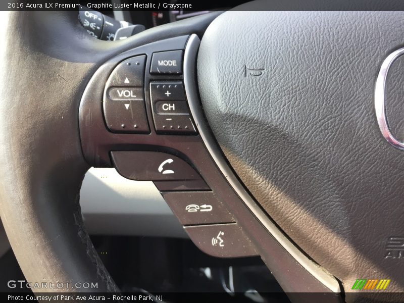 Graphite Luster Metallic / Graystone 2016 Acura ILX Premium