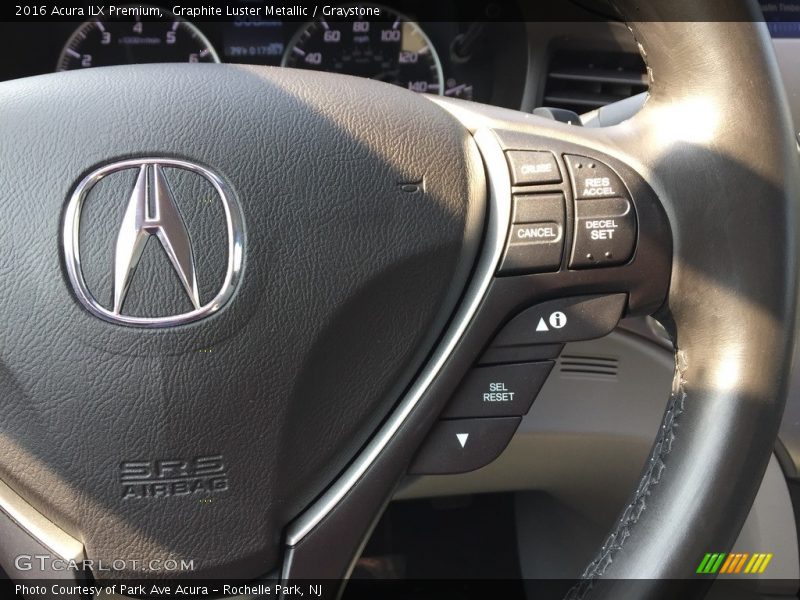 Graphite Luster Metallic / Graystone 2016 Acura ILX Premium