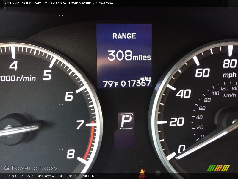 Graphite Luster Metallic / Graystone 2016 Acura ILX Premium