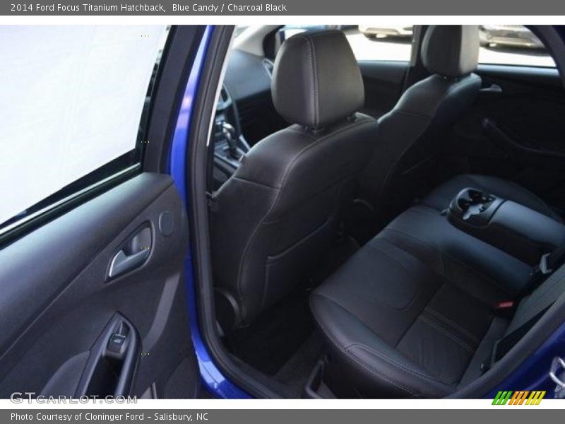 Blue Candy / Charcoal Black 2014 Ford Focus Titanium Hatchback