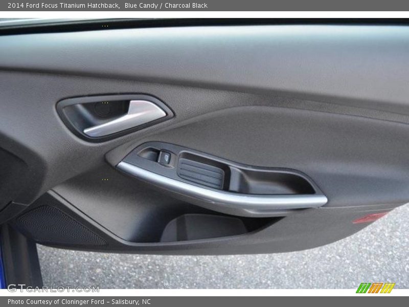 Blue Candy / Charcoal Black 2014 Ford Focus Titanium Hatchback