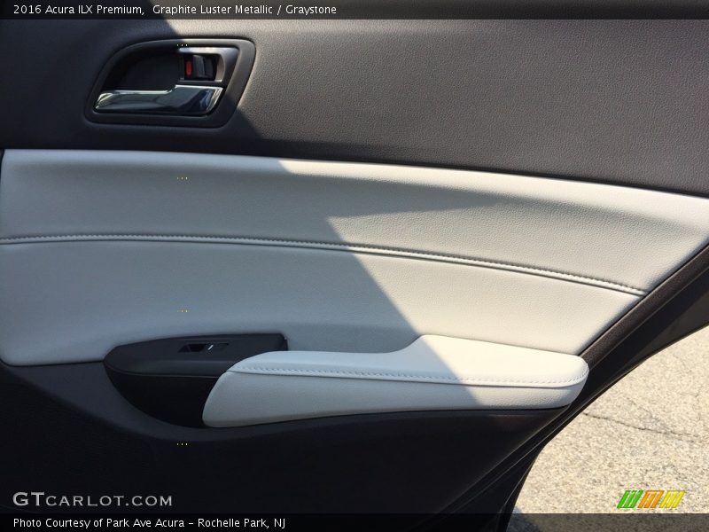 Graphite Luster Metallic / Graystone 2016 Acura ILX Premium