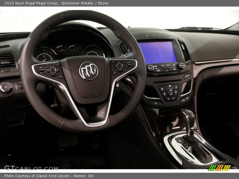 Quicksilver Metallic / Ebony 2016 Buick Regal Regal Group