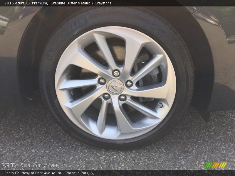 Graphite Luster Metallic / Graystone 2016 Acura ILX Premium