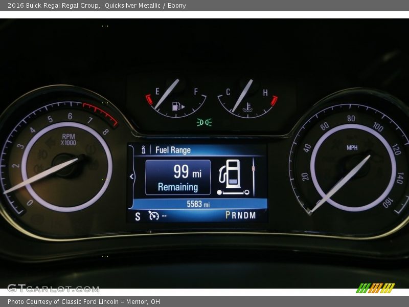 Quicksilver Metallic / Ebony 2016 Buick Regal Regal Group