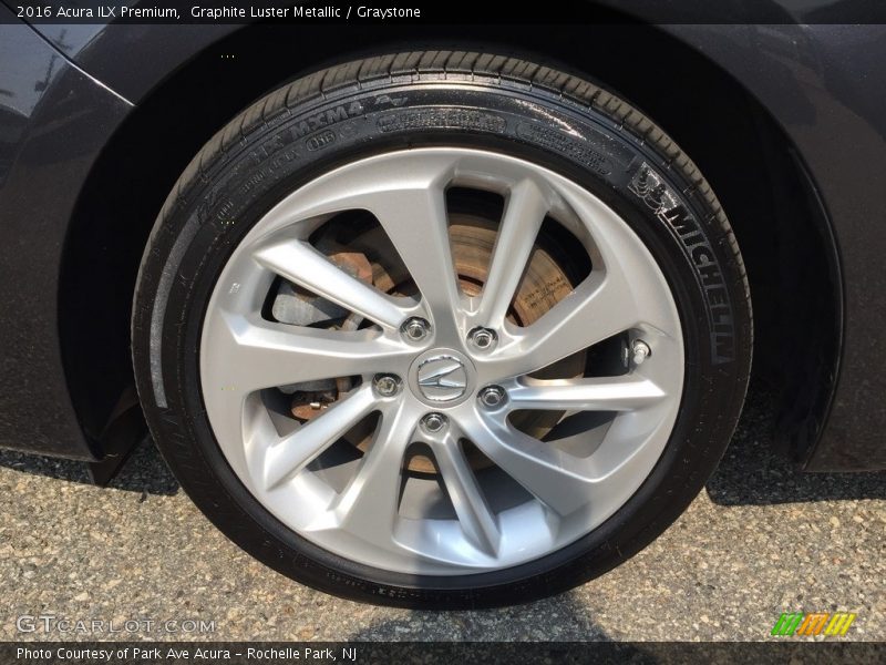 Graphite Luster Metallic / Graystone 2016 Acura ILX Premium