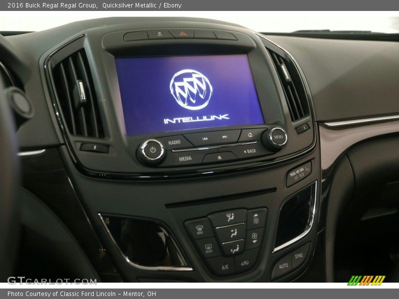Quicksilver Metallic / Ebony 2016 Buick Regal Regal Group
