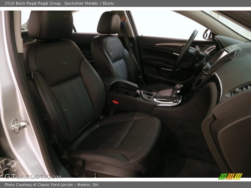 Quicksilver Metallic / Ebony 2016 Buick Regal Regal Group