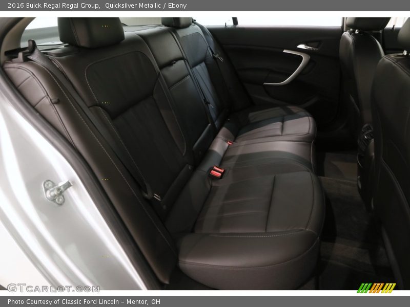 Quicksilver Metallic / Ebony 2016 Buick Regal Regal Group
