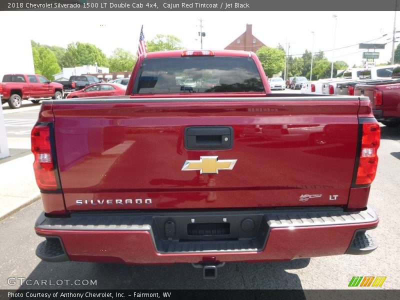 Cajun Red Tintcoat / Jet Black 2018 Chevrolet Silverado 1500 LT Double Cab 4x4