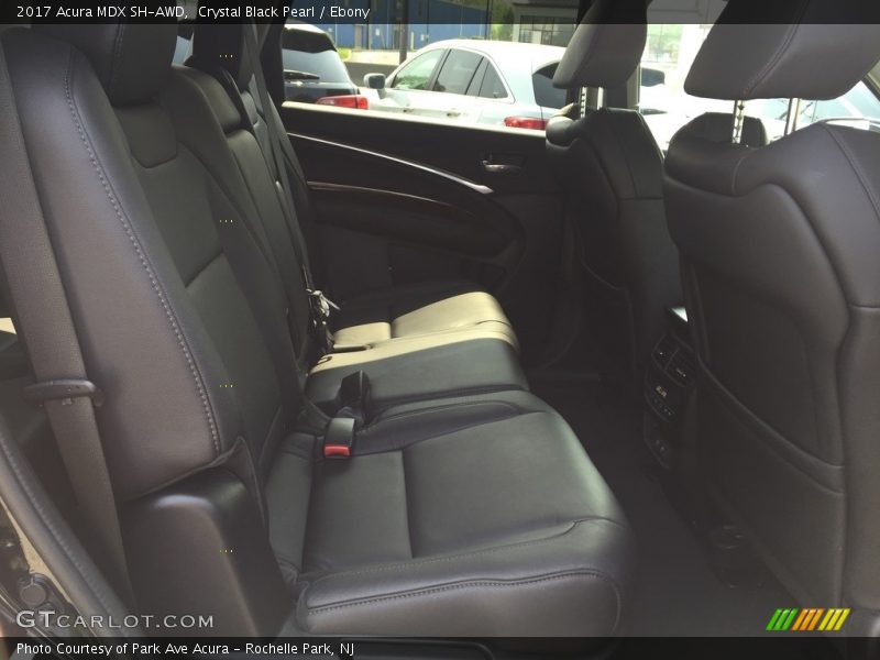 Crystal Black Pearl / Ebony 2017 Acura MDX SH-AWD