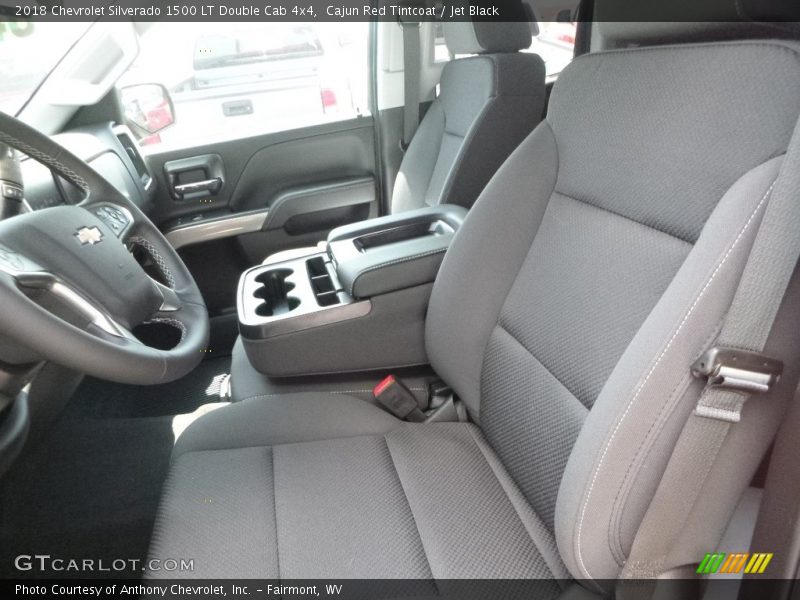 Cajun Red Tintcoat / Jet Black 2018 Chevrolet Silverado 1500 LT Double Cab 4x4