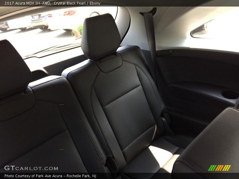 Crystal Black Pearl / Ebony 2017 Acura MDX SH-AWD