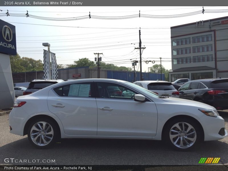 Bellanova White Pearl / Ebony 2016 Acura ILX