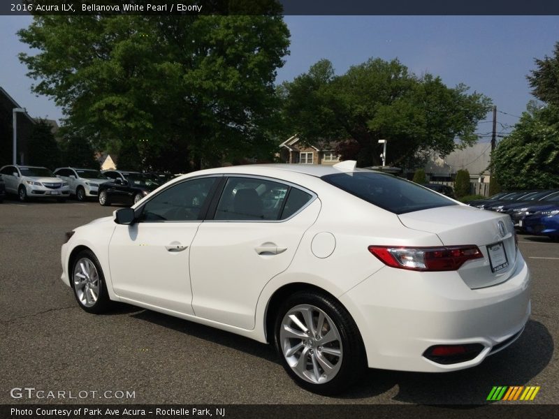 Bellanova White Pearl / Ebony 2016 Acura ILX