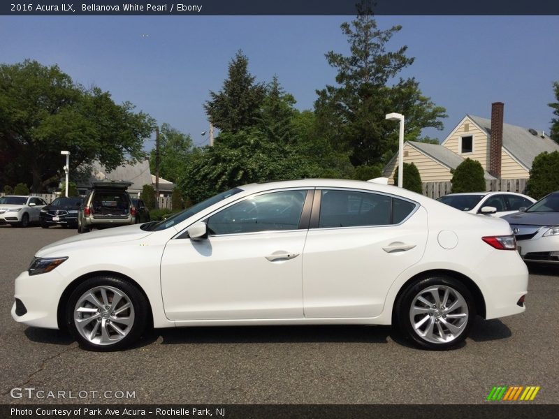 Bellanova White Pearl / Ebony 2016 Acura ILX