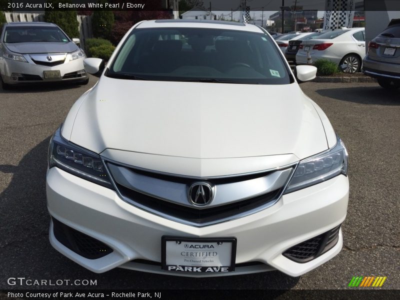 Bellanova White Pearl / Ebony 2016 Acura ILX