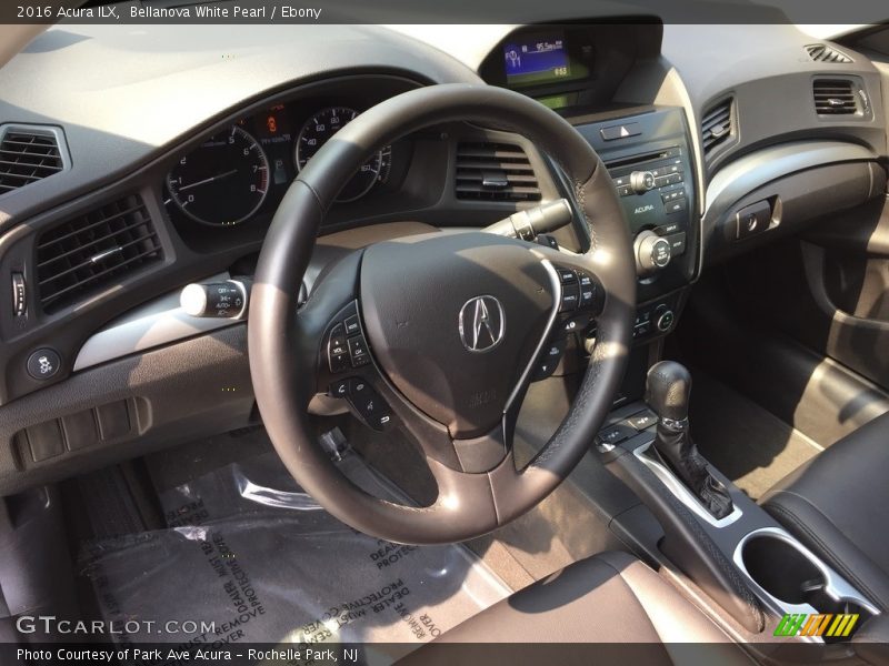 Bellanova White Pearl / Ebony 2016 Acura ILX