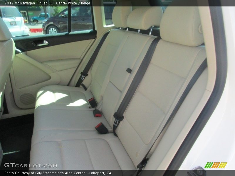 Candy White / Beige 2012 Volkswagen Tiguan SE