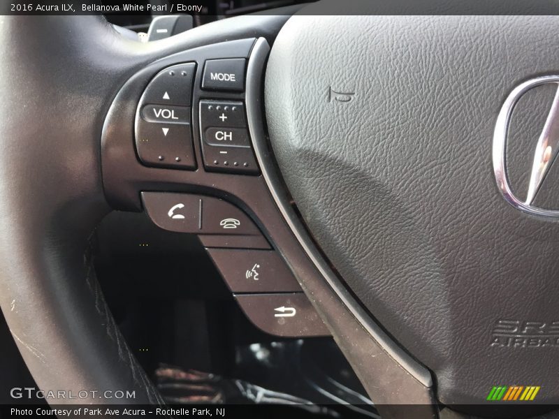 Bellanova White Pearl / Ebony 2016 Acura ILX