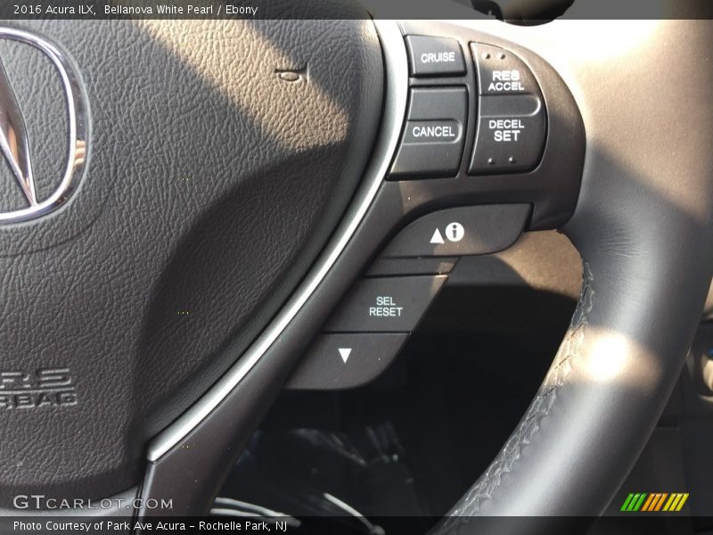 Bellanova White Pearl / Ebony 2016 Acura ILX