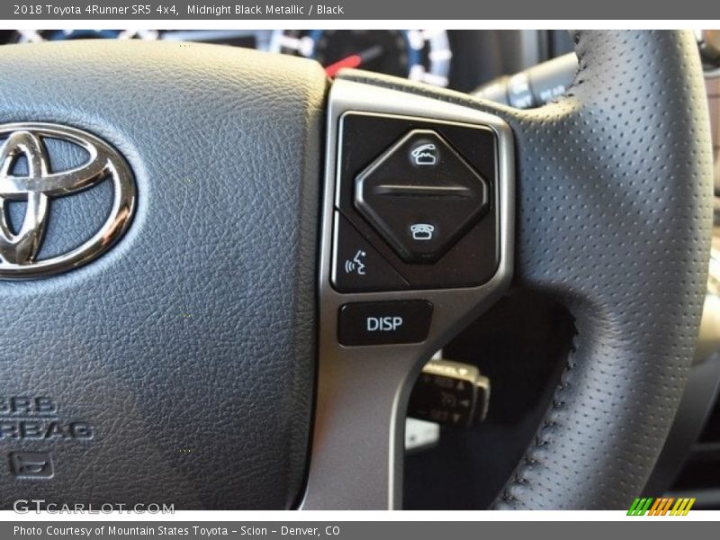 Midnight Black Metallic / Black 2018 Toyota 4Runner SR5 4x4