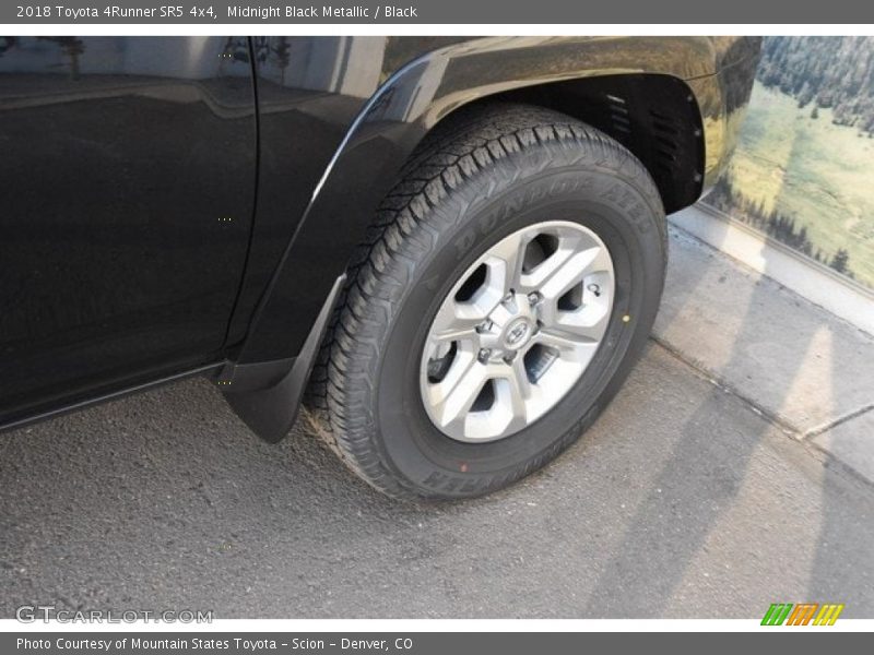 Midnight Black Metallic / Black 2018 Toyota 4Runner SR5 4x4