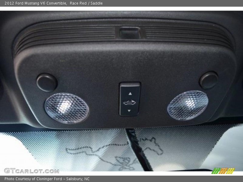 Race Red / Saddle 2012 Ford Mustang V6 Convertible