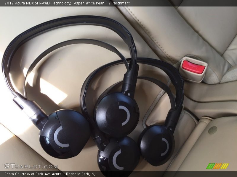 Aspen White Pearl II / Parchment 2012 Acura MDX SH-AWD Technology