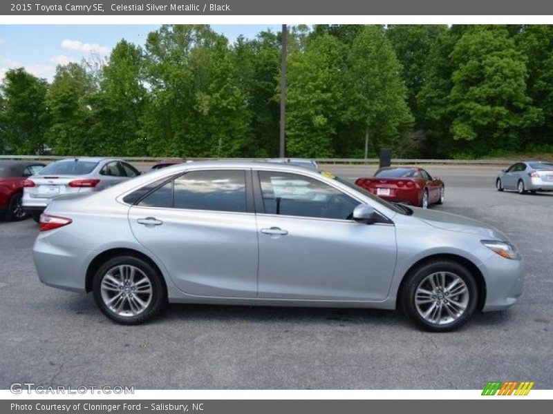 Celestial Silver Metallic / Black 2015 Toyota Camry SE