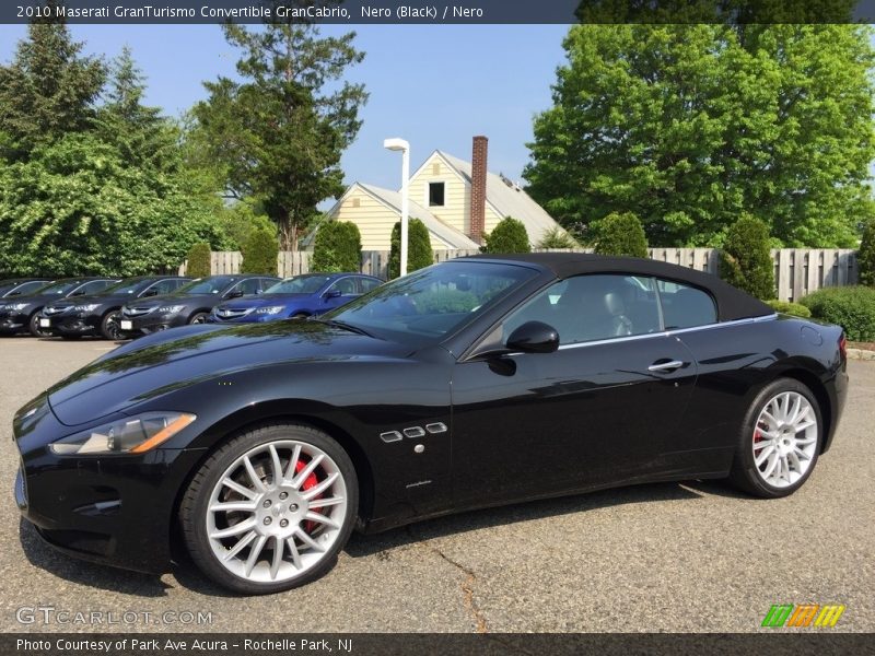 Nero (Black) / Nero 2010 Maserati GranTurismo Convertible GranCabrio