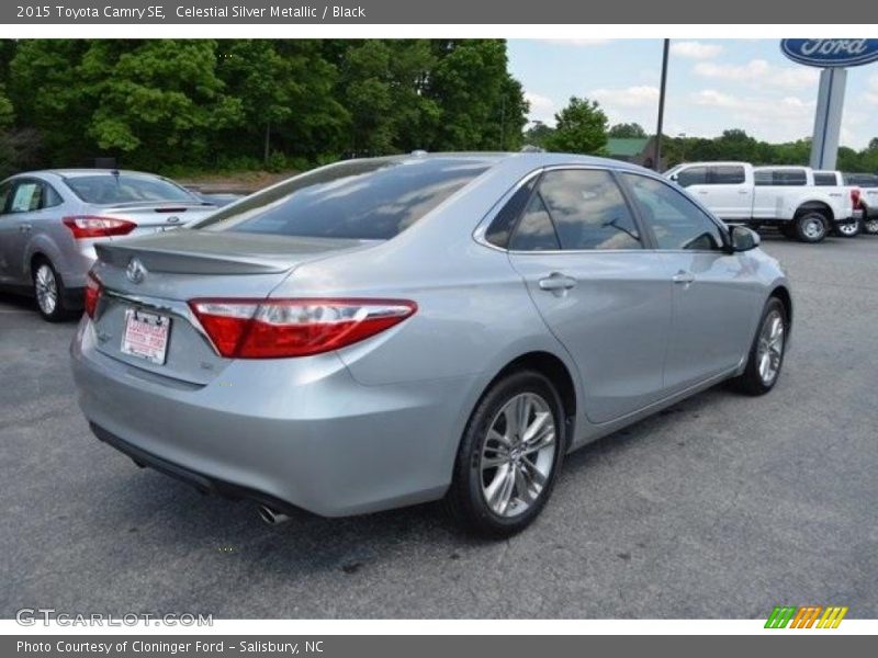 Celestial Silver Metallic / Black 2015 Toyota Camry SE