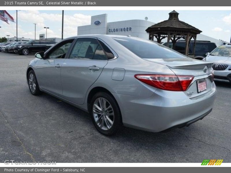 Celestial Silver Metallic / Black 2015 Toyota Camry SE