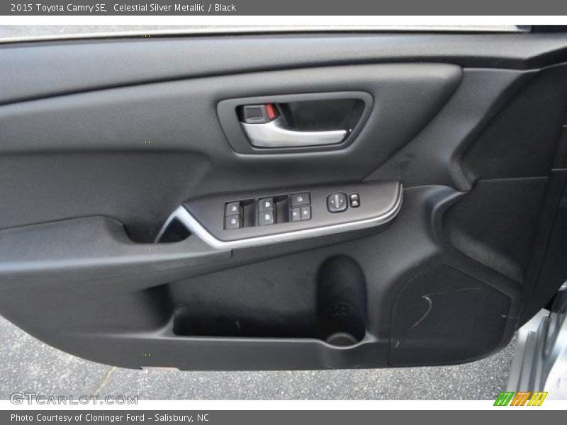 Celestial Silver Metallic / Black 2015 Toyota Camry SE