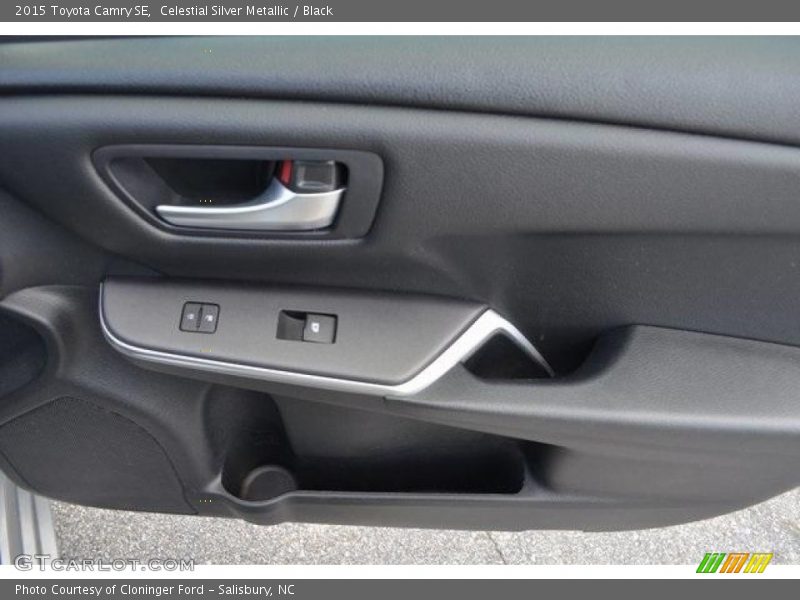 Celestial Silver Metallic / Black 2015 Toyota Camry SE