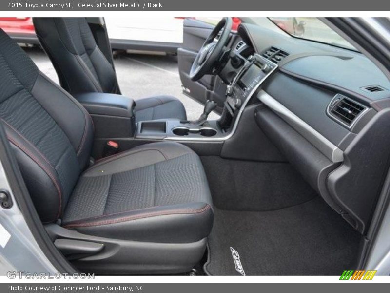 Celestial Silver Metallic / Black 2015 Toyota Camry SE