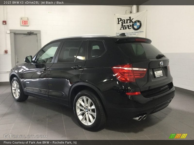 Jet Black / Black 2015 BMW X3 xDrive28i
