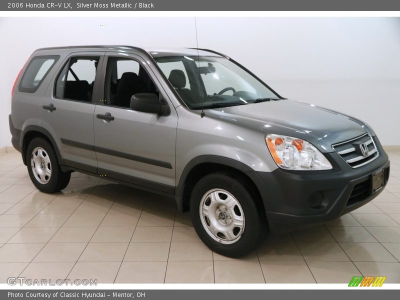 Silver Moss Metallic / Black 2006 Honda CR-V LX