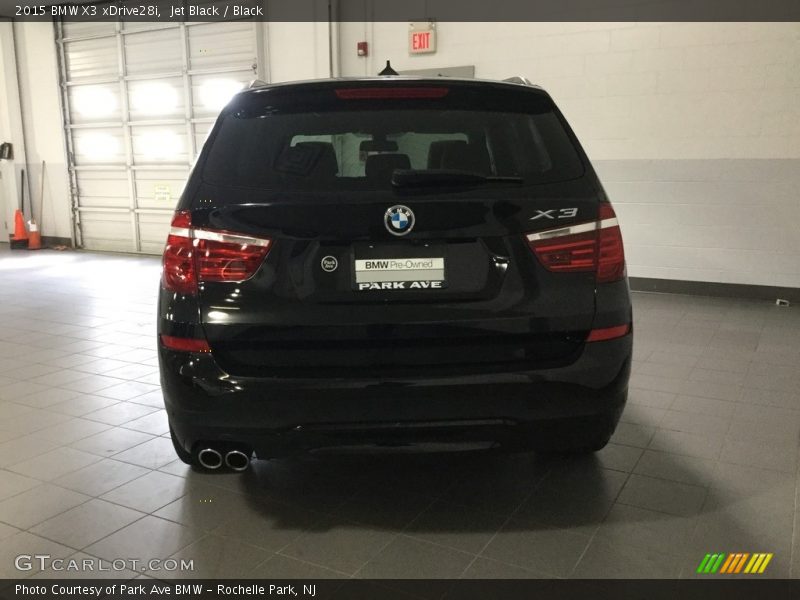 Jet Black / Black 2015 BMW X3 xDrive28i