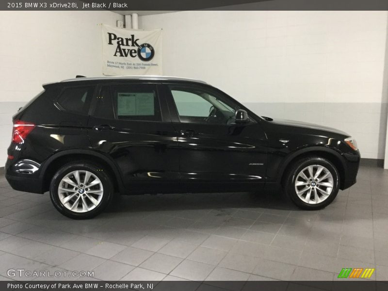 Jet Black / Black 2015 BMW X3 xDrive28i