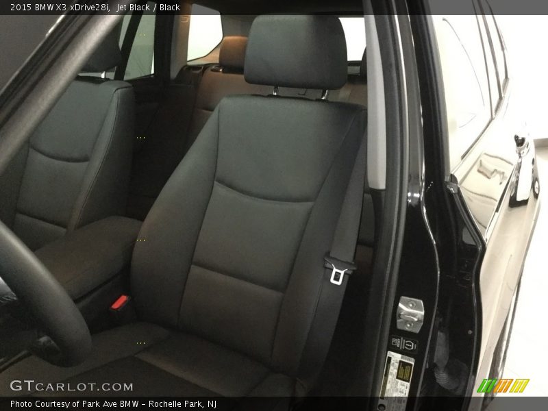 Jet Black / Black 2015 BMW X3 xDrive28i