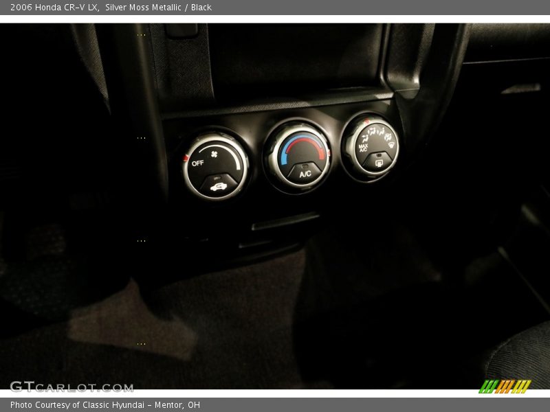Silver Moss Metallic / Black 2006 Honda CR-V LX