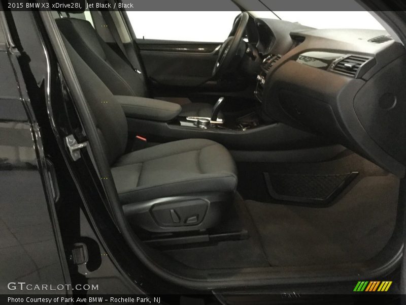 Jet Black / Black 2015 BMW X3 xDrive28i