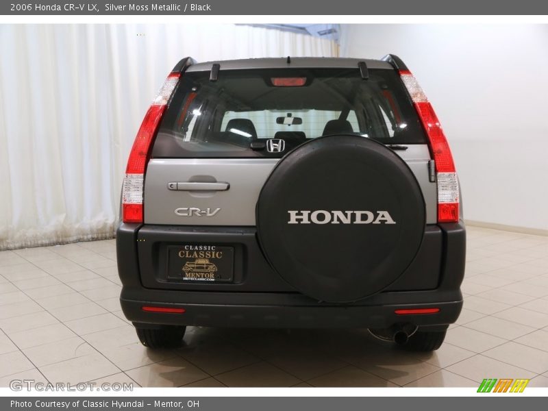 Silver Moss Metallic / Black 2006 Honda CR-V LX