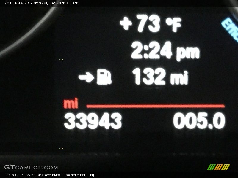 Jet Black / Black 2015 BMW X3 xDrive28i