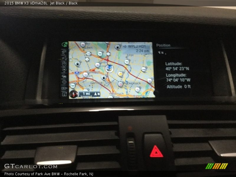 Jet Black / Black 2015 BMW X3 xDrive28i